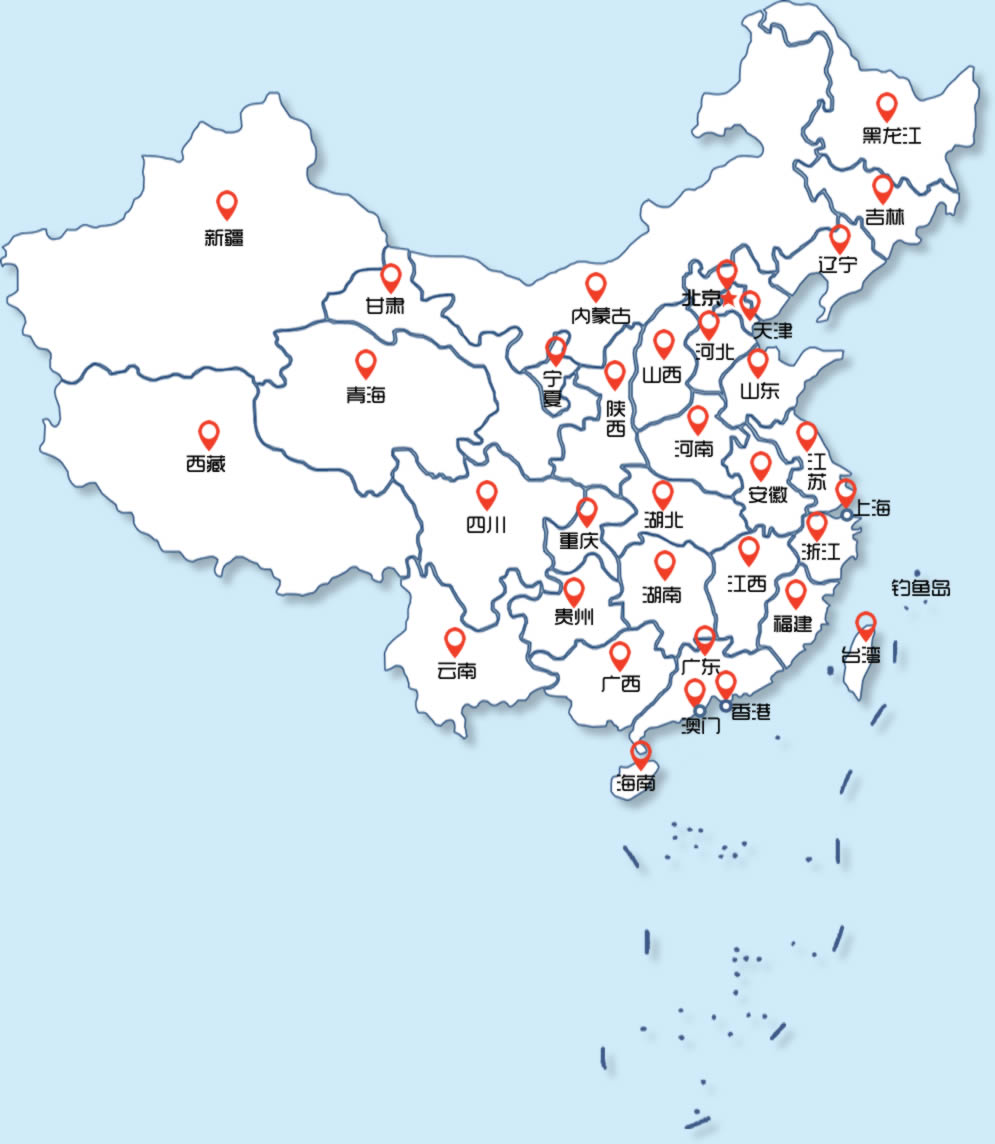 中国地图